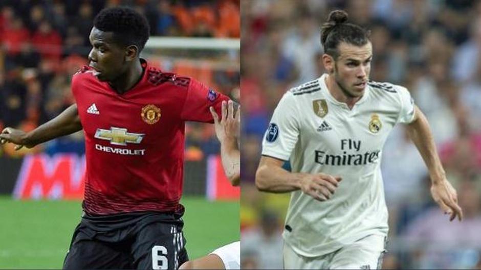 Intercambio veraniego: Pogba al Madrid y Bale al United