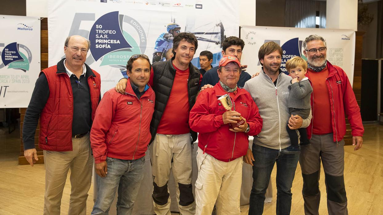 Ajustada victoria del «Airlan Aermec» en el Trofeo Princesa Sofía Iberostar de cruceros y monotipos