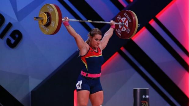 Lydia Valentín, subcampeona de Europa