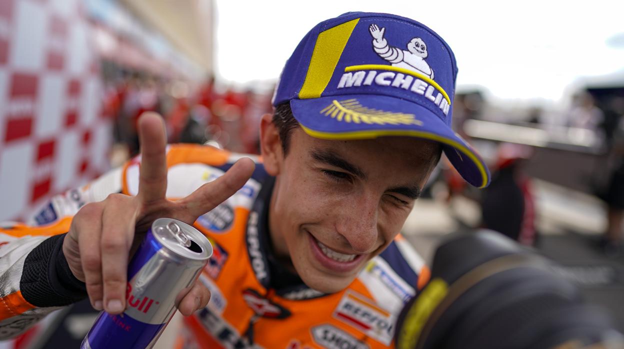 Márquez cumplió con las expectativas, sin alerón trasero