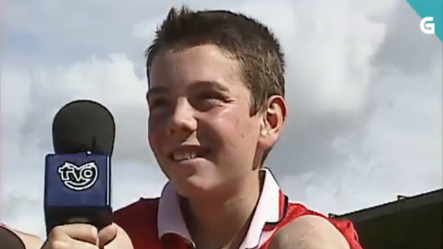 El sueño cumplido de un Iago Aspas de once años