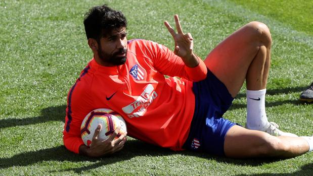 Diego Costa se niega a entrenar tras el expediente sancionador que le abrió el Atlético