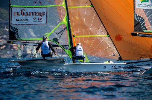 Martínez y Maslivets, segundos en Nacra 17 en Génova