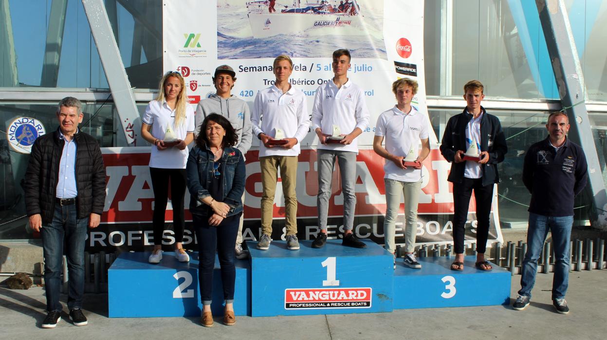 Conrad Konitzer y Fernando Rodríguez, y Patricia Reino e Isabel Laiseca, campeones de España de 420