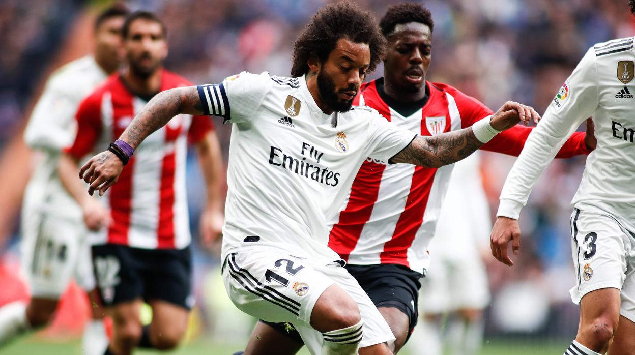 Marcelo, ante el Athletic