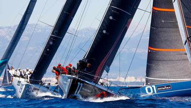 Los TP de las 52 Super Series se entrenan en la PalmaVela