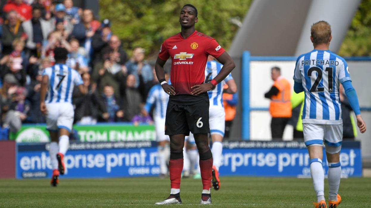 Pogba se lamenta sobre el terreno de juego