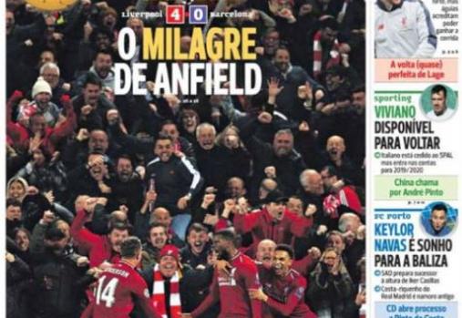 Los «locos rojos» y el «milagro de Anfield»