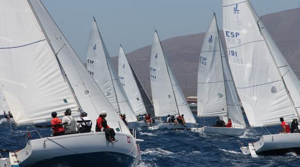 «Marina Rubicón I» lidera la Copa de Canarias de J80 tras la primera jornada