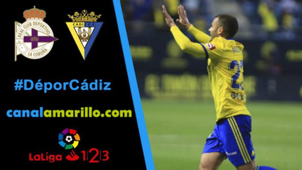 Directo: Sigue el partido Deportivo - Cádiz CF