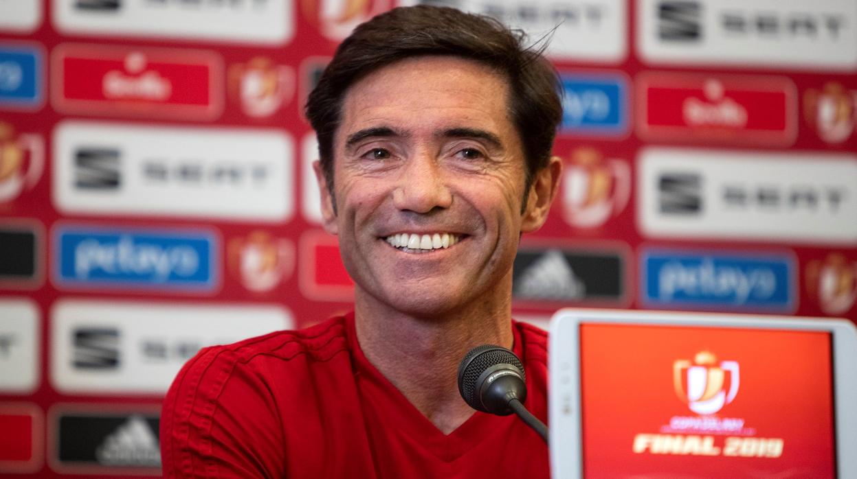 Marcelino, técnico del Valencia