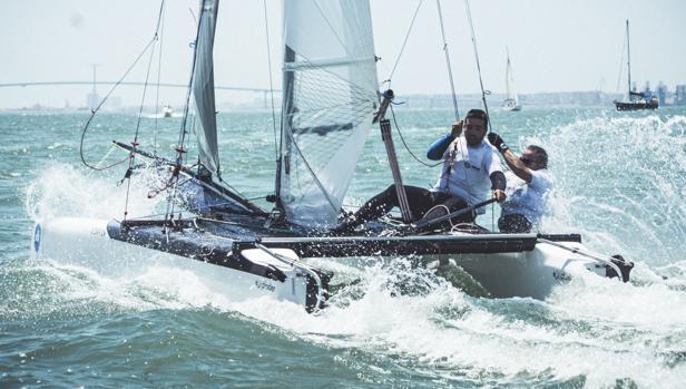 Páez y Colomer/Marmolejo, en cabeza tras la segunda jornada de la Copa de España de Catamarán