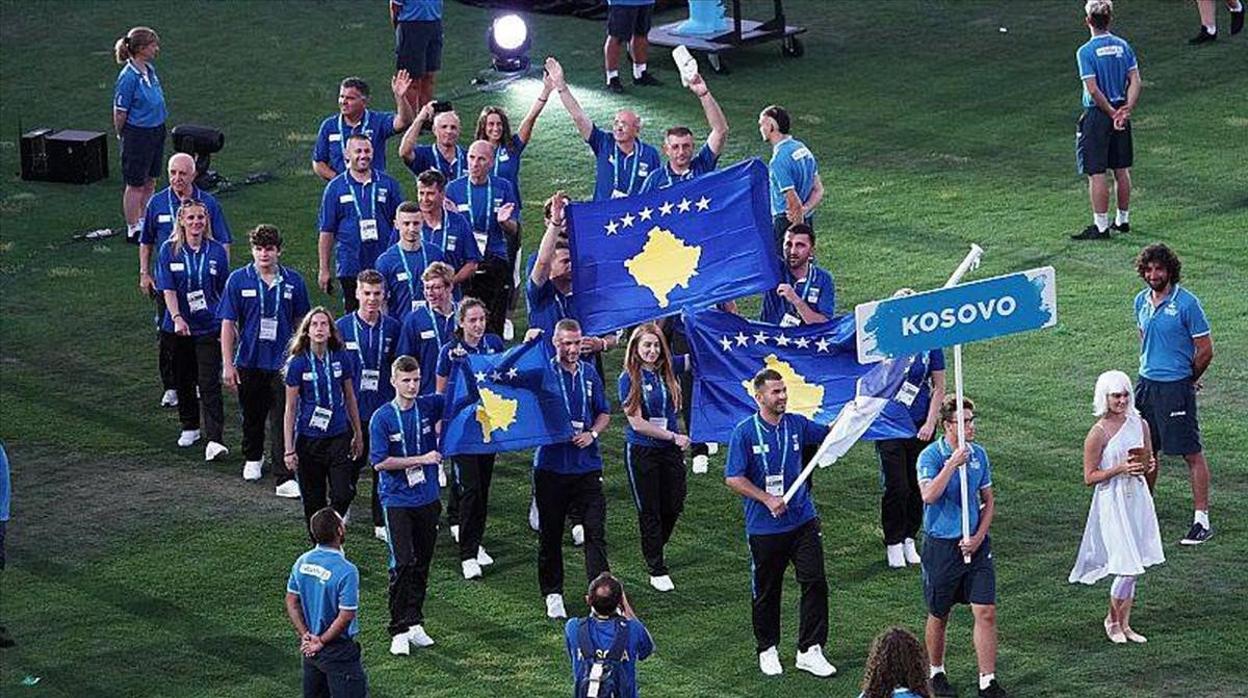 Atletas de Kosovo en los Juegos del Mediterráneo