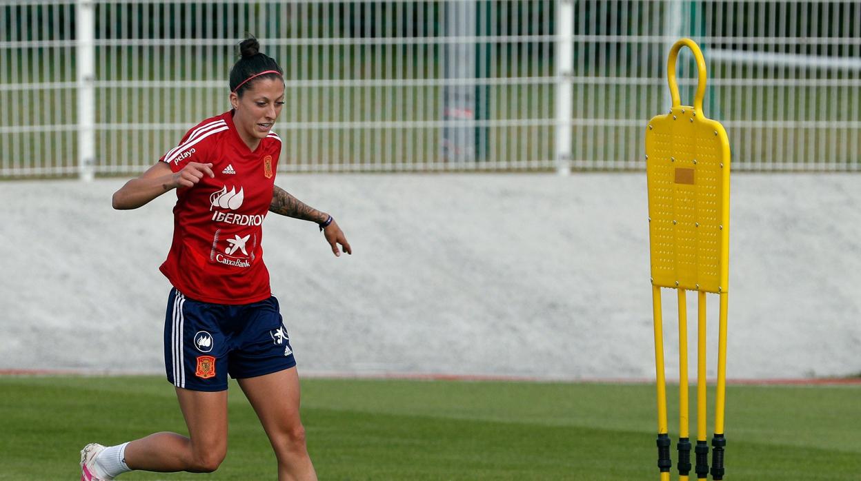 Jenni Hermoso, la máxima goleadora de la Selección española