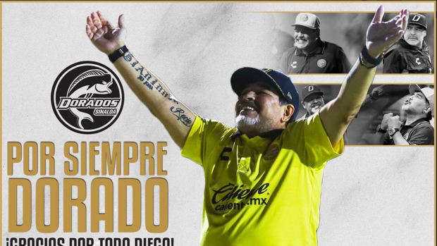 Los problemas de salud obligan a Maradona a dejar el Dorados