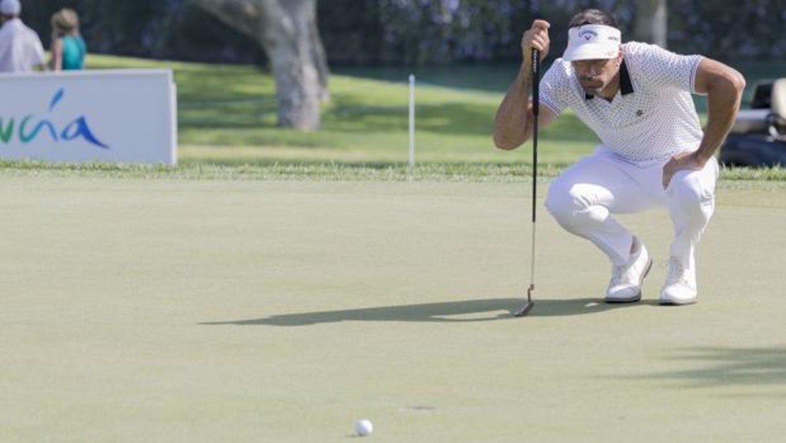 Álvaro Quirós conoce a la perfección los greens de Valderrama