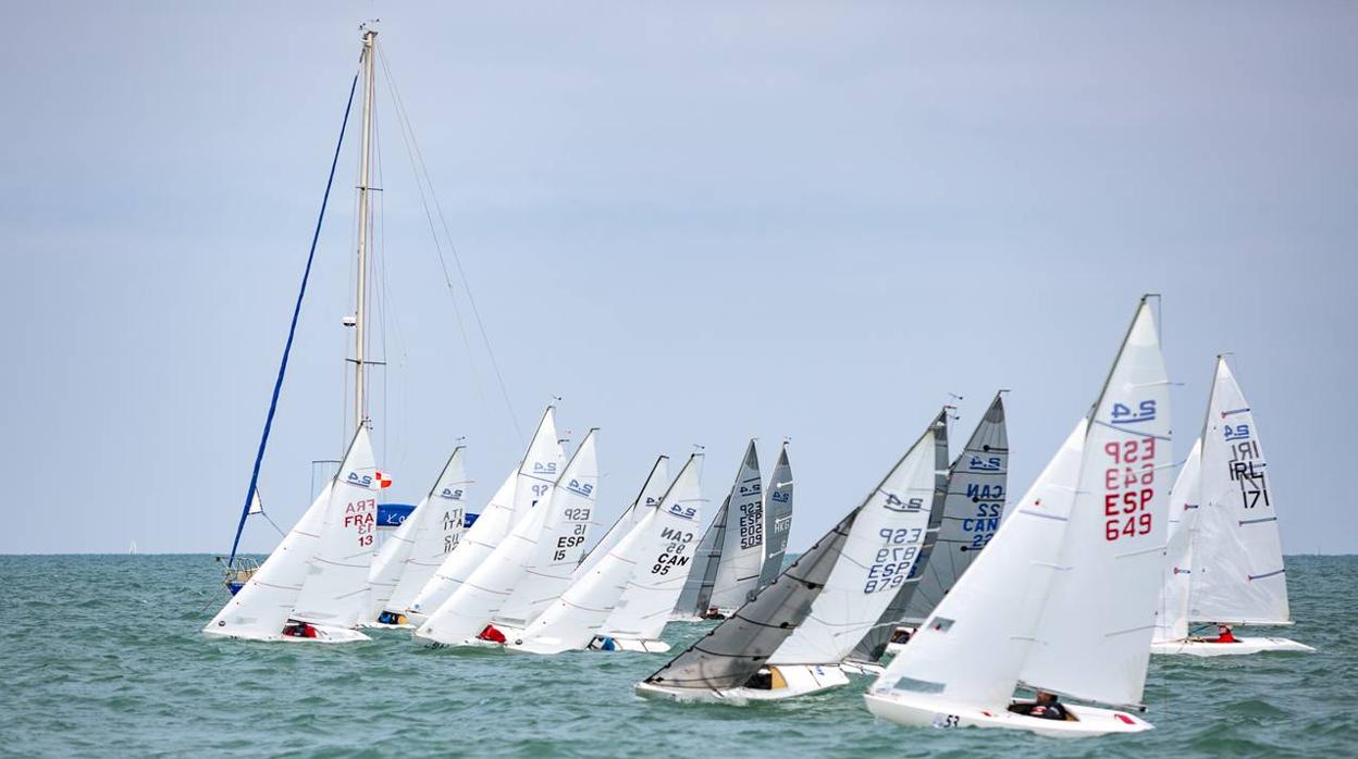 La competición se celebra en las aguas de la Bahía de Cádiz durante esta semana.