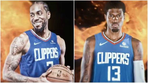 Los Clippers ya presumen de Kawhi Leonard y Paul George