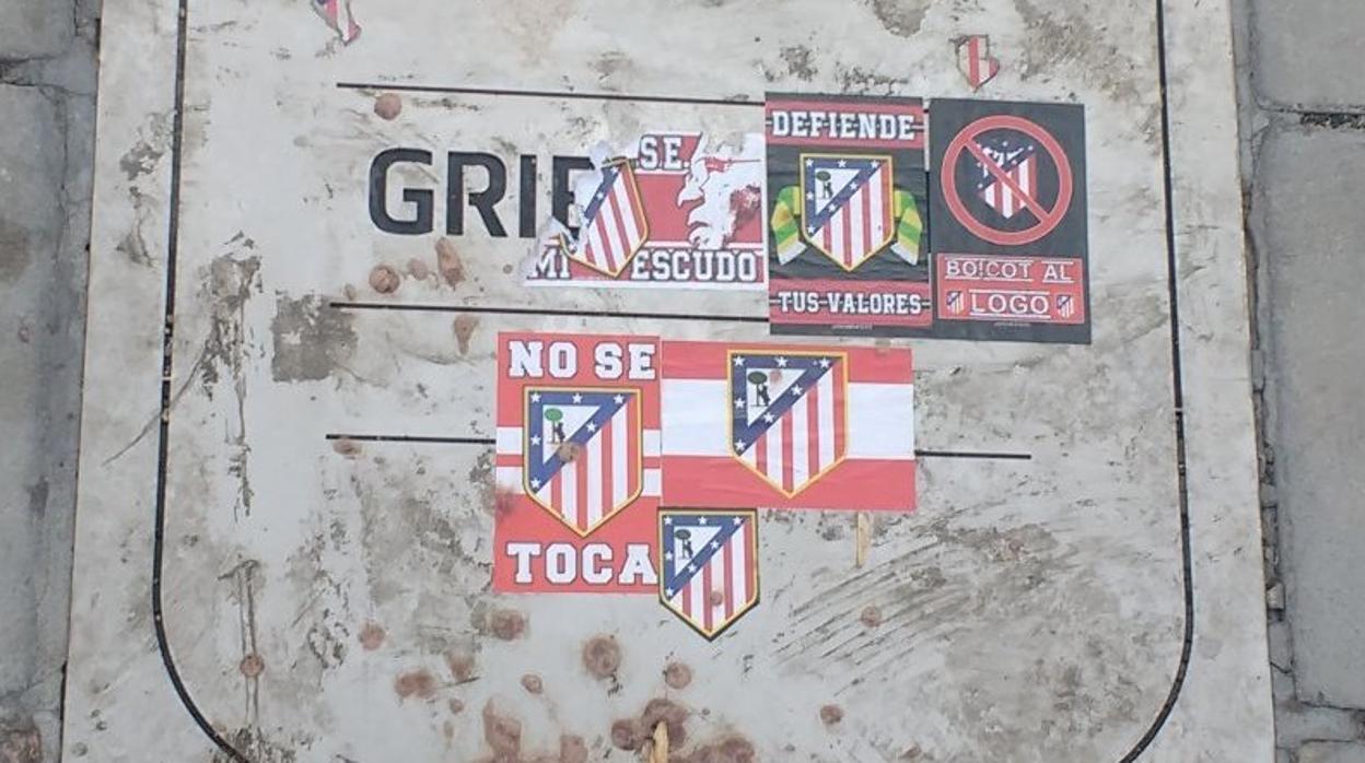 Atacan la placa de Griezmann en el Metropolitano