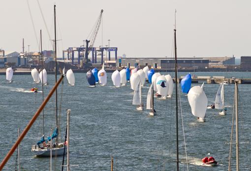 Pierre Laounean lidera el Mundial J80 de Getxo