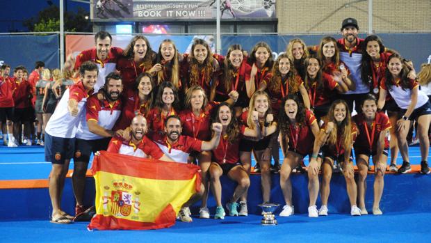 España, campeona de Europa sub 21 de hockey