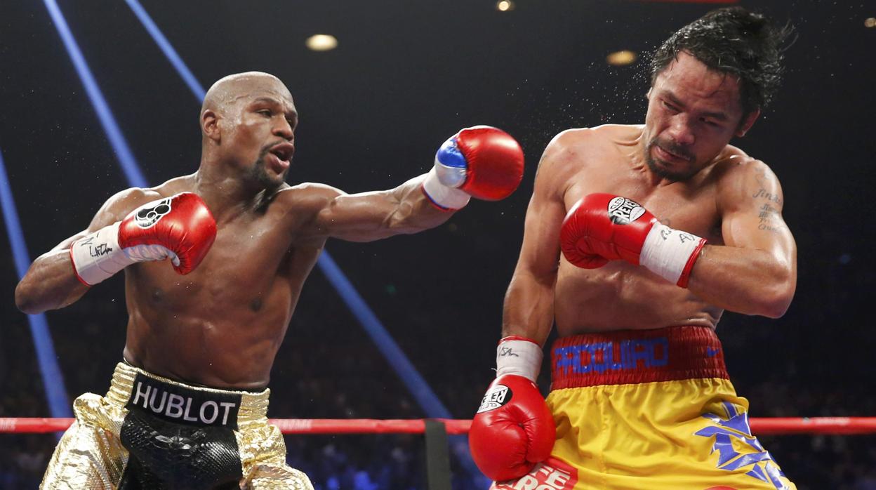 La revancha entre Mayweather y Pacquiao ha empezado en las redes