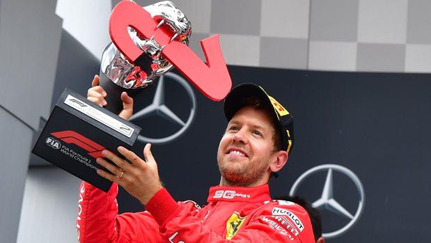 Remontada gigante de Sebastian Vettel: de último a segundo