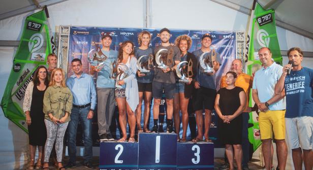 Jaeger Stone e Iballa Ruano se imponen en el Tenerife PWA World Cup disputada en El Médano