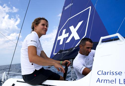 La huella de la flota francesa en la 48ª Fastnet Race