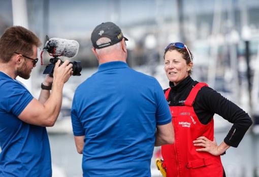 La huella de la flota francesa en la 48ª Fastnet Race