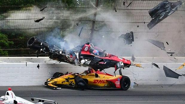 La increíble tenacidad del piloto accidentado Robert Wickens