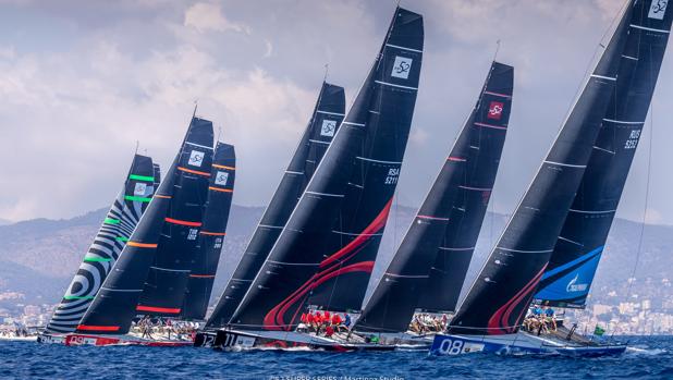 «Provezza» ganò la regata de entrenamiento del TP52 World Championship Puerto Portals