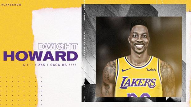 Dwight Howard vuelve a Los Angeles Lakers tras seis temporadas