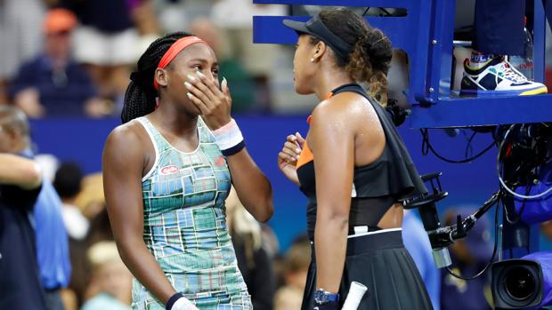 El precioso gesto de Osaka con 'Coco' Gauff que ha emocionado al US Open