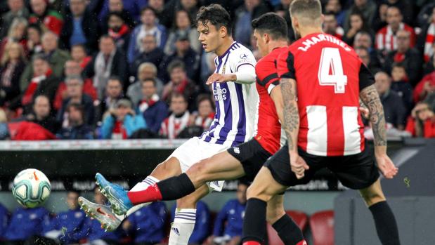 Athletic y Valladolid mantienen sus dinámicas empatando en San Mamés