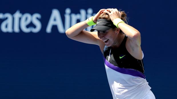 La asombrosa fortuna de Bencic en el punto más insólito del US Open