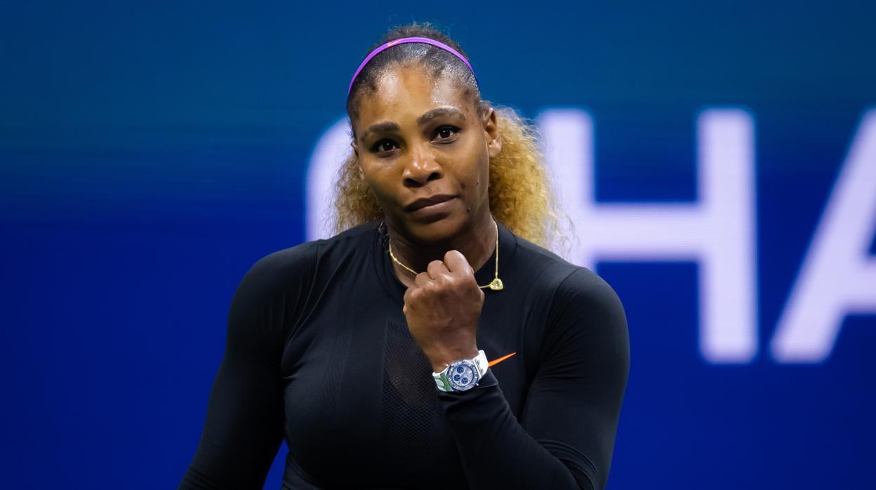 Serena Williams, durante su partido ante Svitolina