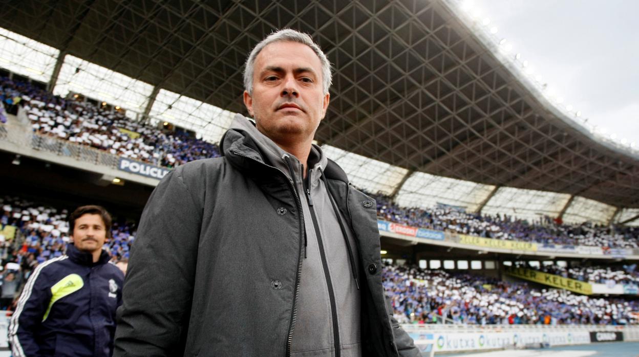 Mourinho, durante su etapa como entrenador del Madrid