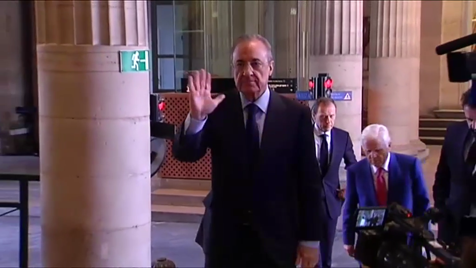 La Champions vuelve a unir a Florentino y Al-Khelaifi