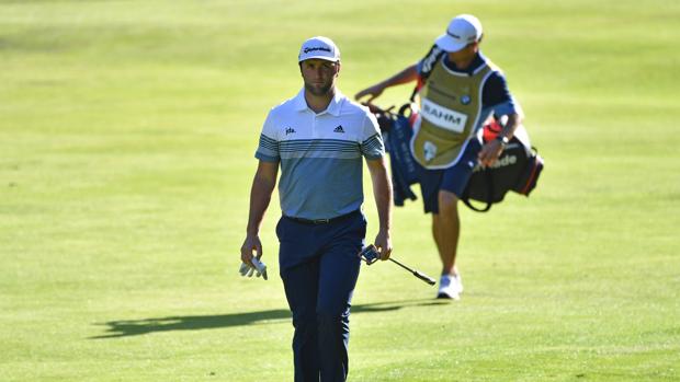 Jon Rahm, a un golpe de la cabeza en Wentworth