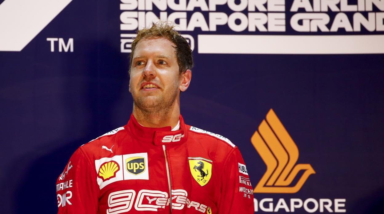 A Vettel se le saltan las lágrimas: «Las últimas semanas no han sido las mejores»