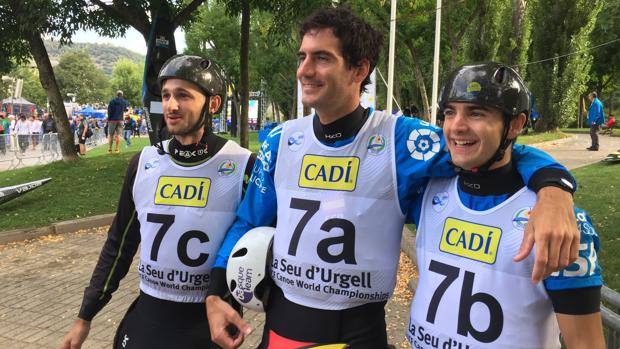 Ander Elosegi y Klara Olazabal, plata en los Mundiales de Piragüismo