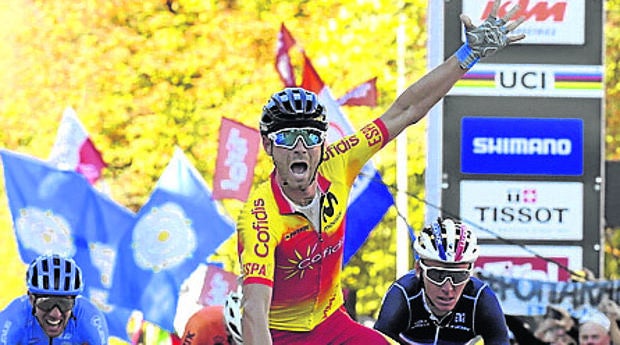 Valverde: «Quería terminar por respeto a mis compañeros y a España»