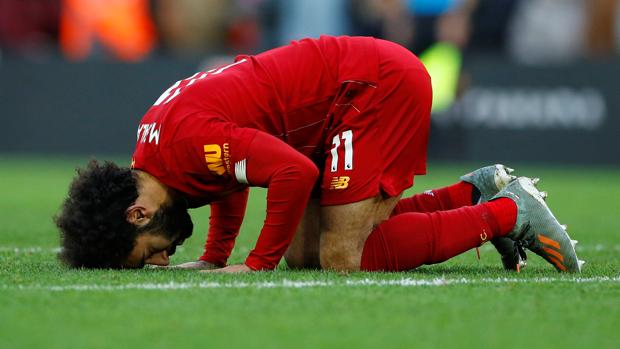 Salah mantiene el inmejorable momento del Liverpool