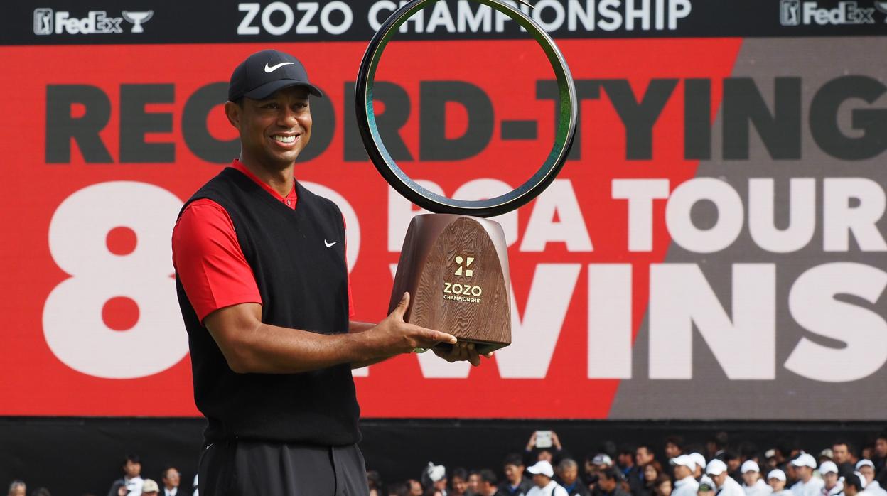 Tiger Woods iguala el histórico récord de 82 títulos en el PGA Tour