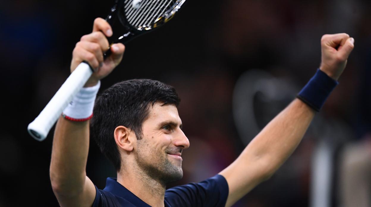 Djokovic celebra el título en París