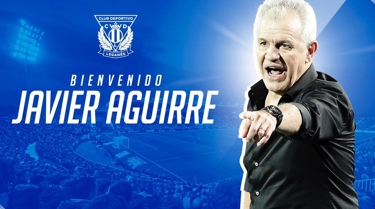 El mexicano Javier Aguirre, nuevo entrenador del Leganés