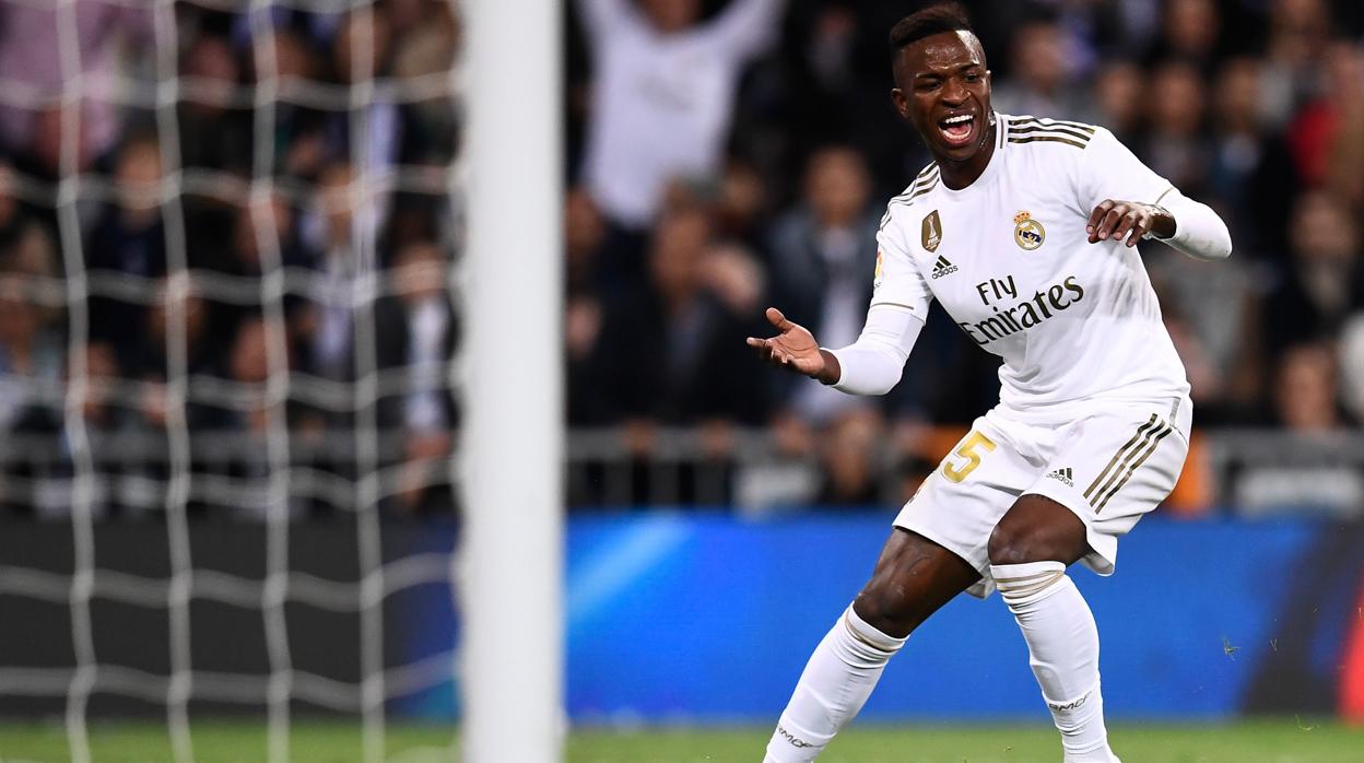 Vinicius, ante el Betis