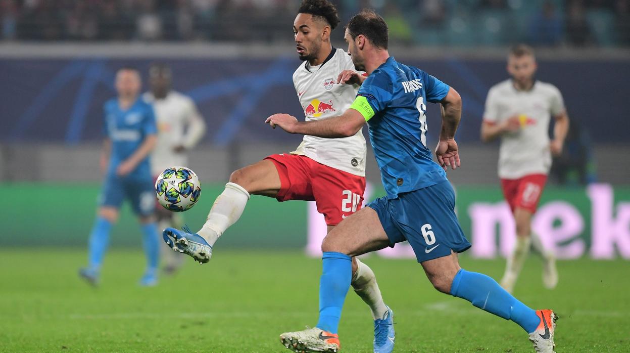 El fútbol total del Leipzig tumba al Zenit