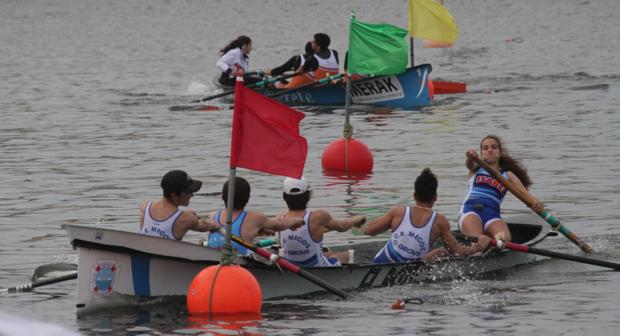 Gran participación femenina en la Copa de Galicia de Remo